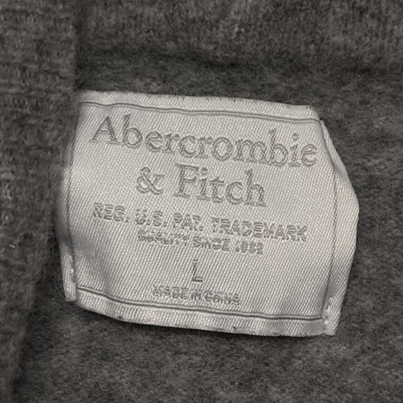 Abercrombie & Fitch Yak Wool Knit Loose Fit Sweater Hoodie Pullover Sweatshirt - Picture 7 of 9